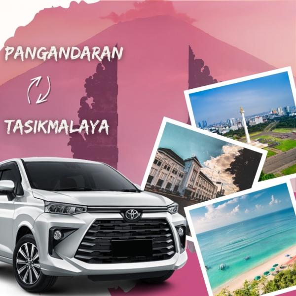 Rute perjalanan Pangandaran - Tasikmalaya